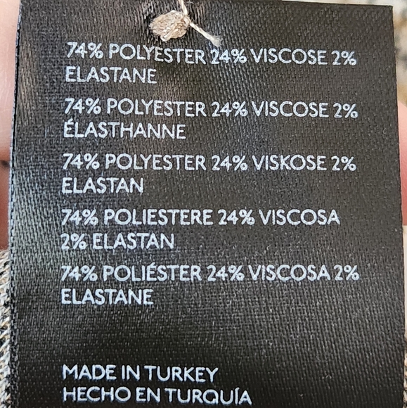 Maeve Anthropologie Women's Collegiate Knit Blazer Brown Tan Plaid XL NWT - Picture 12 of 12